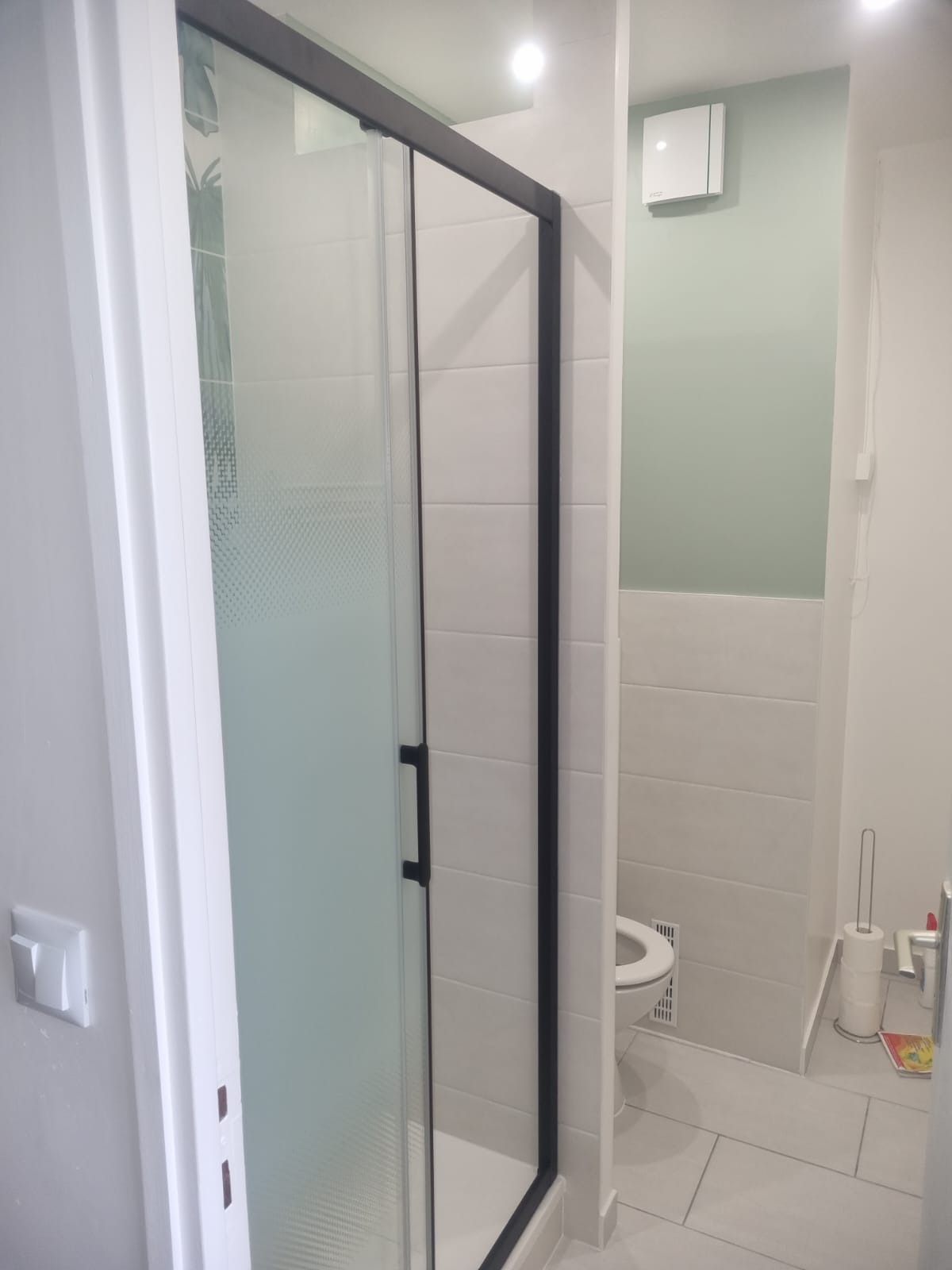 Après — Douche rénovée